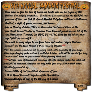 8thSamhainFestival