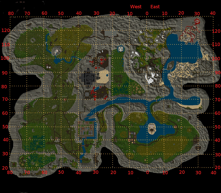 ultima online world map